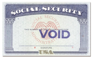 A close-up of a social security card

Description automatically generated